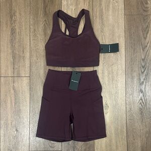 Fabletics Oxblood Set